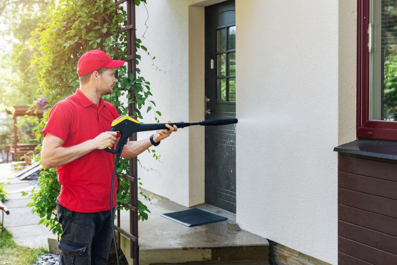 Residential Powerwashing Process